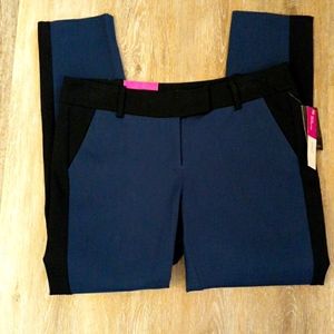 Mossimo officer blue & black pants